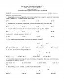 Recuperacion matematicas 2do grado.