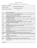 REPORTE DE EVALUACIÓN LENGUAJE Y COMUNICACIÓN