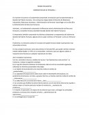 Administracion de personal. Las operaciones como servicio