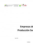 Empresas de Producción Social (EPS).