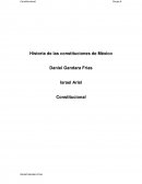Historia de la constitucion mexico