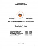 Mejora del procedimiento en el área del almacén y las medidas correctas para la protección de los trabajadores