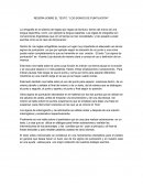 RESEÑA SOBRE EL TEXTO “LOS SIGNOS DE PUNTUACIÓN “