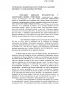 CIUDADANA MAGISTRADA DEL TRIBUNAL AGRARIO DISTRITO CUADRAGESIMO SEPTIMO.