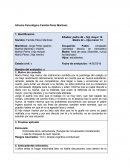 Informe Psicológico Familia Pérez Martínez.