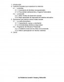 La Violencia Juvenil: Causa y Solución