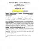 Junta de consejo tecnico.