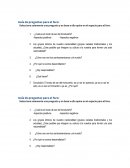 Guía de preguntas para el foro.