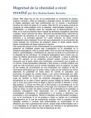 Magnitud de la obesidad a nivel mundial por Dra. Martha Kaufer Horwitz