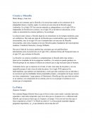 Ciencia y Filosofia.