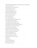 TAG QUESTIONS EXERCISE.