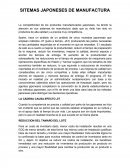 SITEMAS JAPONESES DE MANUFACTURA.