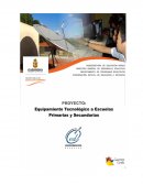 EQUIPAMIENTO TECNOLOGICO