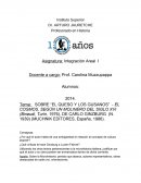 Tema: “EL QUESO Y LOS GUSANOS”