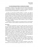 Ensayo "La eterna manzana del deseo" y la ética de las virtudes.