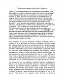 Problemas de carácter ético en las Profesiones.