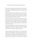 El nacimiento de la Literatura Mexicana en el siglo XIX