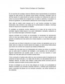 Reporte Visita al Zoológico de Chapultepec.