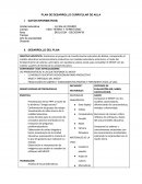 Tema: Plan de desarrollo curricular.