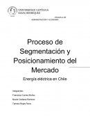 Segmentacion de mercado CGE.