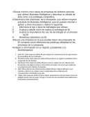 Inteligencia de mercado - Actividades