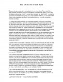 Bill Gates Y Steve Jobs.