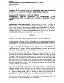 ACCION DE TUTELA EN CONTRA DE LA ALCALDIA MUNICIPAL DE CHIRIGUANA CESAR.