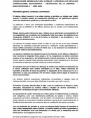 CONDICIONES GENERALES PARA CURSAR Y APROBAR LOS ESPACIOS CURRICULARES: ELECTRONICA
