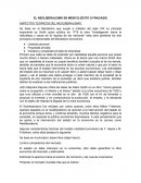 EL NEOLIBERALISMO EN MÉXICO (ÉXITO O FRACASO) ASPECTOS TEÓRICOS DEL NEOLIBERALISMO: