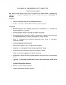 CUIDADOS DE ENFERMERÍA EN OFTALMOLOGÍA