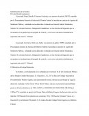 Identificación de la fiscalía.