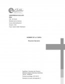 Resumen ejecutivo. Administracion