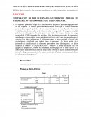 TEMA: Ejercicios sobre herramientas estadísticas de más frecuente uso en simulación.