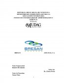 INFORME FINAL DE PASANTIAS BRESAN ADUANAS, C.A
