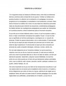 Grupos en la escuela. Ensayo sobre los elementos teóricos y técnicos sobre el desarrollo de los grupos