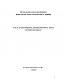 PLAN DE GESTIÓN AMBIENTAL COMUNITARIO PARA EL MANEJO DE DESECHOS SÓLIDOS.