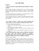 Qué características de emprendimiento puede identificar en Pablo y Catalina?