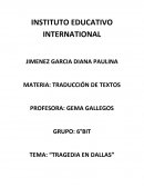 Trajedia en Dallas, muerte de Kennedy