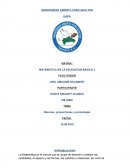 Matematica en la educacion basica.