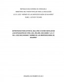 STRATEGIAS PARA EVITAR EL BULLYING.