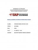 TRABAJO ACADÉMICO DE DERECHO INTERNACIONAL PRIVADO