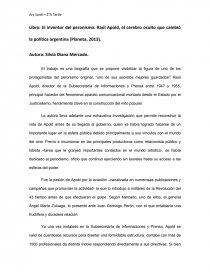 El inventor del peronismo.. Página 1
