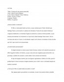 Análisis del libro Crónica de una muerte anunciada.