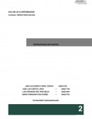 Tarea en equipo 1: Composición de la estructura de costos