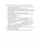 CUESTIONARIO ORIENTATIVO. FUNCIÓN, CICLO DE VIDA Y MEMBRANA DEL GLÓBULO ROJO