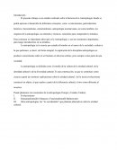 El presente trabajo es un estudio realizado sobre la historia de la Antropología