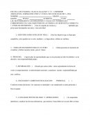 LAS ORACIONES Y COLOCA EL NUMERO QUE CORRESPONDE EN CADA PARENTISIS DE ACUERDO A SU RESPUESTA CORRECTA.