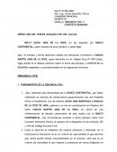 CONTESTA DEMANDA Y DENUNCIA CIVIL