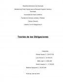 Teorías de las Obligaciones