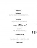 ¿Cómo es el lugar donde vivo?